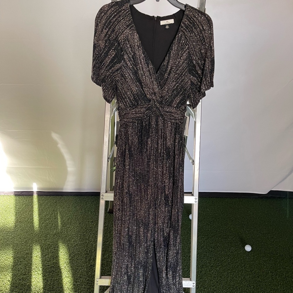 NWT Halston shimmer gown size 6
